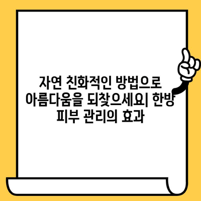 창원 피부과 추천| 한방 요법으로 피부 건강 되찾기 | 여드름, 잡티, 트러블, 피부 관리, 한의원