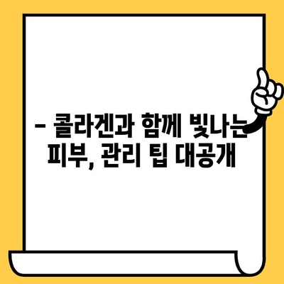 저분자 콜라겐 추천 후기| 피부 건강 개선 효과 & 섭취 시간 완벽 가이드 | 콜라겐 효능, 콜라겐 추천, 피부 관리 팁