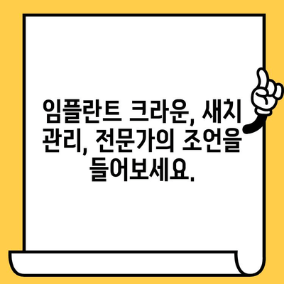 임플란트 크라운 수명 연장! 임씨 새치 관리법 | 임플란트, 크라운, 수명, 관리, 임씨 새치