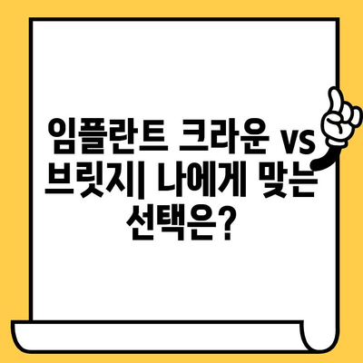 임플란트 크라운 선택 가이드| 장점과 단점 비교 분석 | 임플란트, 치아, 보철, 치과, 비용, 수명