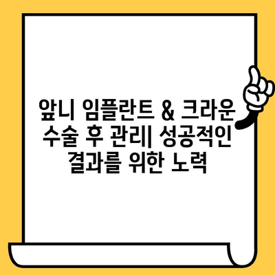 앞니 임플란트 & 크라운 수술 비용 & 고려사항| 나에게 맞는 선택은? | 임플란트, 크라운, 치과, 비용, 가격, 정보,  추천