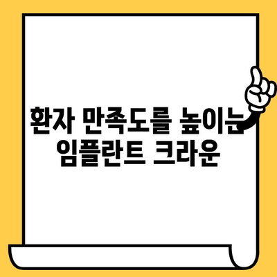 임플란트 크라운 연구 결과| 환자 치료 개선의 새로운 지평 | 임플란트, 크라운, 치료 효과, 연구 결과