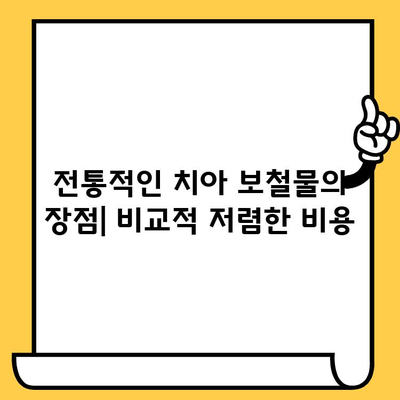 임플란트 크라운 vs 전통적인 치아 보철물| 어떤 차이가 있을까요? | 임플란트, 치아 보철, 장단점 비교