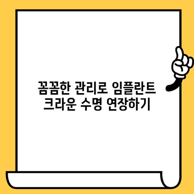 임플란트 크라운 빠짐, 흔들림? 원인과 해결 방안 총정리 | 임플란트, 크라운, 탈락, 흔들림, 문제 해결