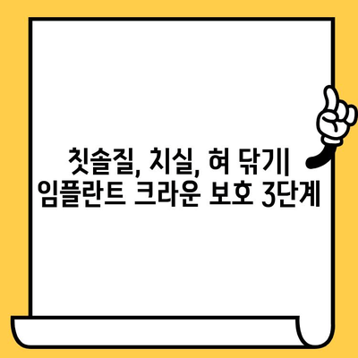 임플란트 크라운, 오래도록 안전하게 보관하는 핵심 팁 5가지 | 임플란트, 크라운, 보관, 관리, 유지