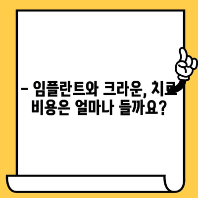 2차 충치, 브릿지 교체 고민? 임플란트 vs 크라운 비교분석 | 치아 상실, 치료 솔루션