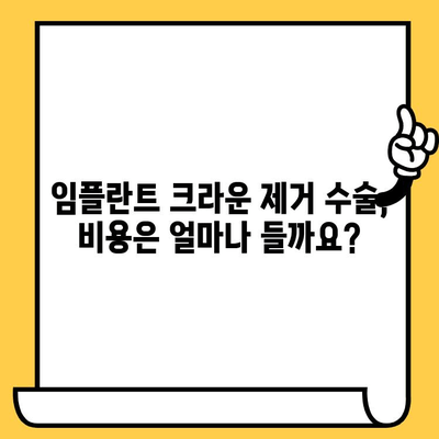 임플란트 크라운 제거 수술| 궁금한 점, 모두 해결하세요! | 임플란트, 크라운, 제거, 수술, 질문, 답변