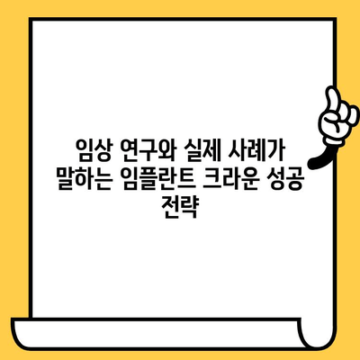 임플란트 크라운 성공의 비밀| 임상적 증례 연구와 실제 사례 분석 | 임플란트, 크라운, 치과, 임플란트 치료, 성공 사례, 임상 연구