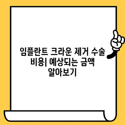 임플란트 크라운 제거 수술| 상세 절차 및 회복 과정 가이드 | 임플란트, 치과 수술, 회복 기간