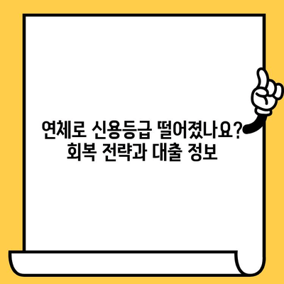 저신용 연체자도 OK! 당일 대출 가능한 곳 총정리 |  긴급 자금 마련, 대출 가능 여부 확인, 신용등급 회복