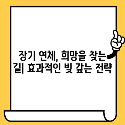 장기 연체자, 희망은 있다! 효과적인 빚 갚는 방법 & 대출 가능성 체크 | 연체 해결, 신용 회복, 대출 정보