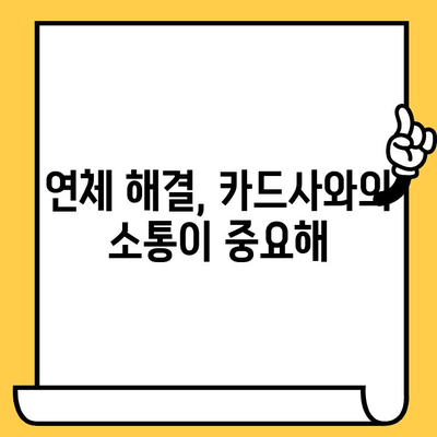 신용카드 대출 연체 1일, 3일, 5일| 놓치지 말아야 할 대처법과 해결책 | 연체, 대출, 카드, 팁, 해결