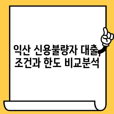 익산 지역 신용불량자 대출 가능 금융기관 총정리 | 익산, 신용불량, 대출, 금융