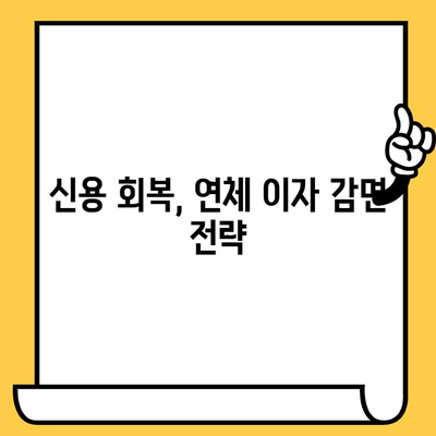 연체자 대출 이자 줄이는 똑똑한 금융 관리 전략 | 연체 해결, 이자 감면, 신용 관리