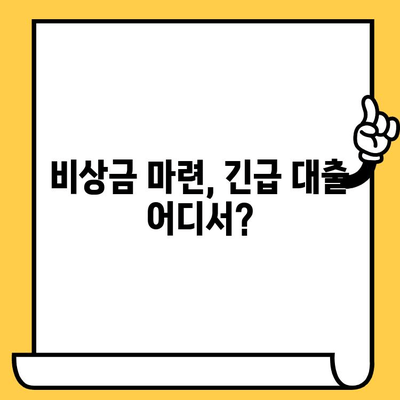 저신용자 및 연체자 당일 대출 가능한 곳 총정리| 숨겨진 정보까지 | 비상금, 긴급 대출, 신용등급,  대출 가능 조건