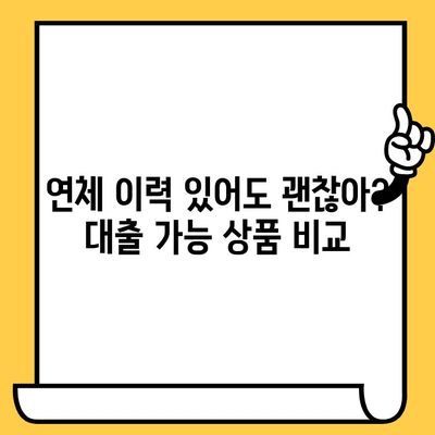 저신용자 및 연체자 당일 대출 가능한 곳 총정리| 숨겨진 정보까지 | 비상금, 긴급 대출, 신용등급,  대출 가능 조건