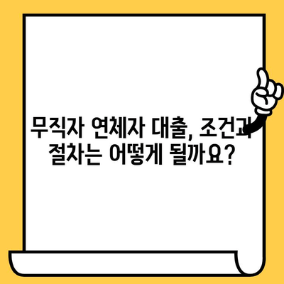 무직자 연체자도 가능한 대출, 어디서 알아볼까요? | 대출 정보, 신용대출, 비상금 마련