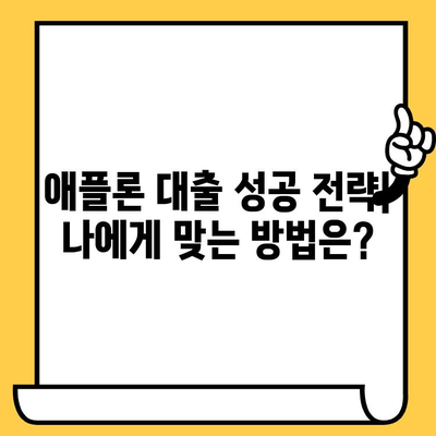 애플론 대출 후기| 부결 대처 & 무직자/연체자 신청 가능할까요? | 대출 성공 전략, 신용등급, 금리 비교