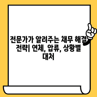 저금리 연체자 대출로 채권압류 위험 줄이기|  전문가가 알려주는 효과적인 대응 전략 | 채무 해결, 법률 상담, 재무 상담