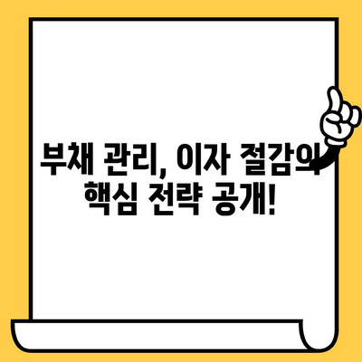 연체자 대출 이자 줄이는 5가지 재정 전략 | 부채 관리, 이자 절감, 금융 팁