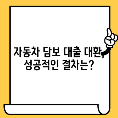 자동차 담보 대출 대환, 성공적인 방법과 주의 사항 완벽 가이드 | 대환 대출, 금리 비교, 절차, 유의 사항