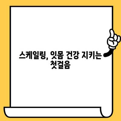 스케일링, 왜 필수일까요? | 구강 건강과 전반적인 안녕 향상을 위한 솔루션