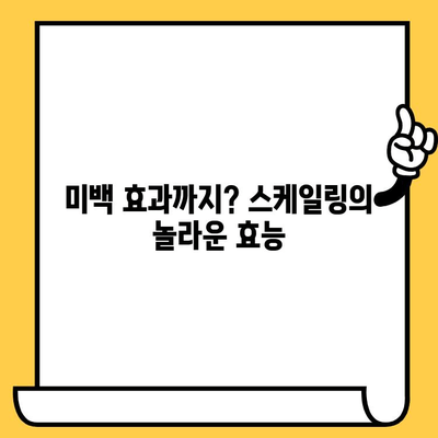 스케일링, 왜 필수일까요? | 구강 건강과 전반적인 안녕 향상을 위한 솔루션