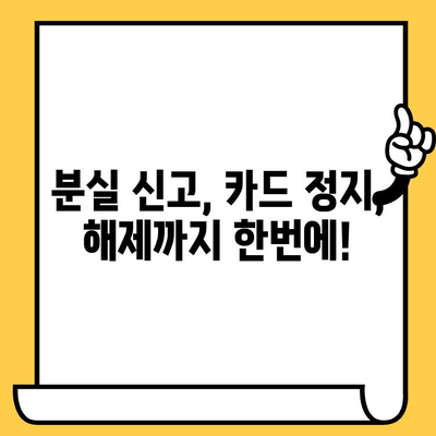 삼성카드 분실했을 때? 즉시 해결하는 간편 가이드 | 분실 신고, 해제, 카드 정지, 보상
