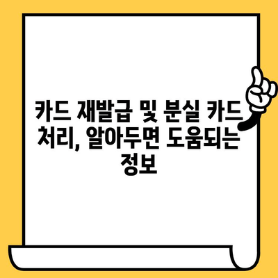 긴급 상황! 신용카드 분실 시 개인정보 보호 3단계 가이드 | 분실 신고, 카드 정지, 개인정보 보호