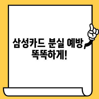 삼성카드 분실했을 때? 신고부터 재발급까지 완벽 가이드 | 분실신고, 해제, 재발급, 카드분실, 삼성카드