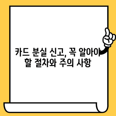 카드 잃어버렸을 때, 보험사 연락부터 카드 재발급까지! | 카드 분실, 카드 재발급, 보험, 신고