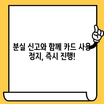 신용카드 분실 당했을 때, 즉시 해야 할 5가지! | 분실 신고, 카드 정지, 보상, 예방 팁