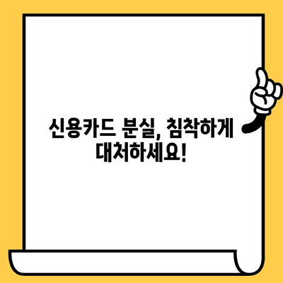 신용카드 분실했을 때, 당황하지 마세요! | 신고부터 재발급까지 완벽 가이드