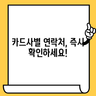 신용카드 분실했을 때? 해지 & 재발급 완벽 가이드 | 카드 분실, 신용카드 해지, 재발급 절차, 카드사별 연락처