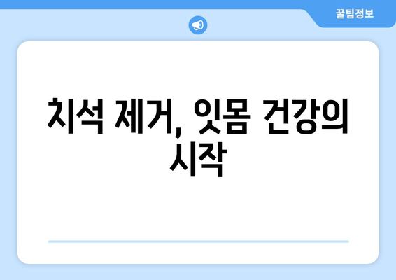 명동 치과 치석 제거로 잇몸 퇴화 막기| 잇몸 건강 지키는 핵심 가이드 | 치석 제거, 잇몸 질환 예방, 명동 치과 추천