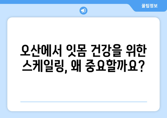 오산 스케일링으로 건강한 잇몸 되찾기| 잇몸 질환 예방 및 치료 가이드 | 오산 치과, 잇몸 건강, 스케일링 비용