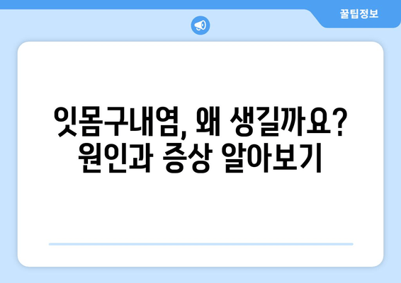 잇몸구내염, 원인부터 해결까지| 탐구 & 대처 가이드 | 잇몸 건강, 구강 관리, 치료법