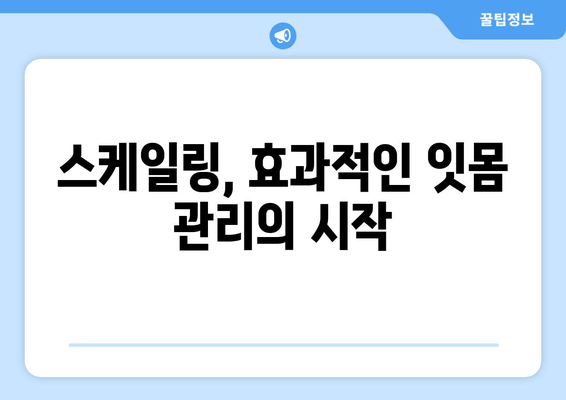 스케일링으로 치은출혈 줄이기| 효과적인 방법과 주의사항 | 치주질환, 잇몸 관리, 구강 건강