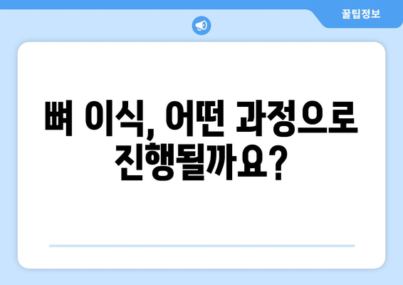 임플란트 뼈 이식, 꼭 필요할까요? | 비용, 과정, 필요성 총정리